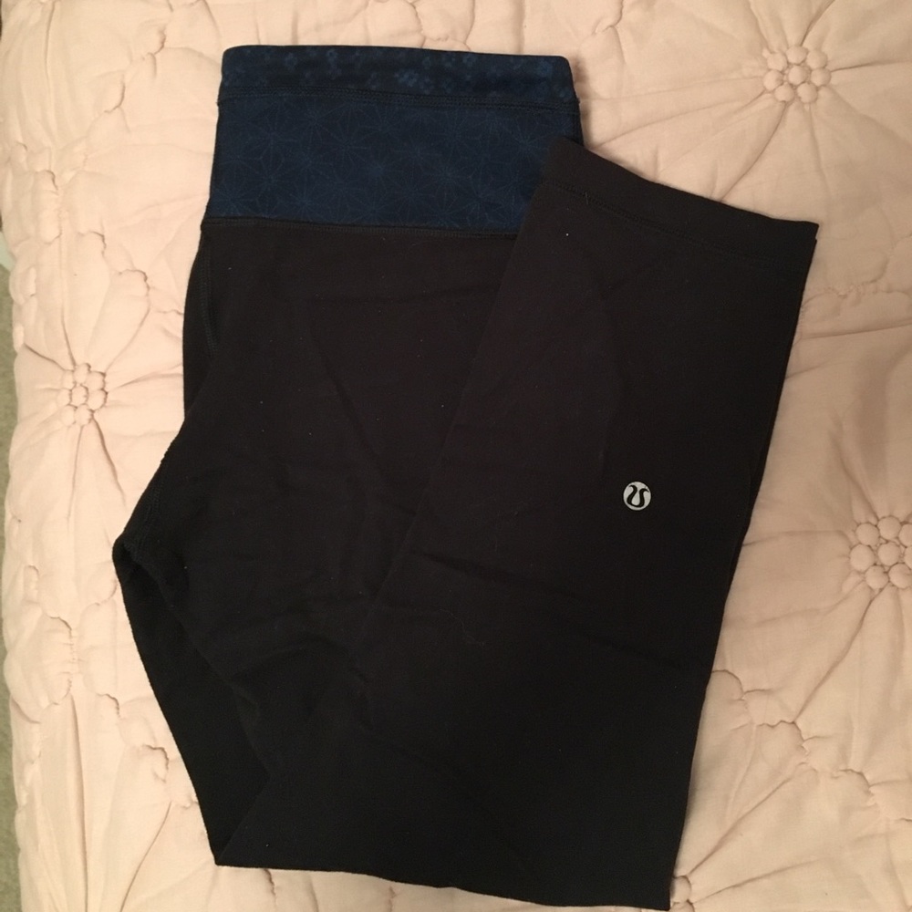 Lululemon reversible cropped wunder under